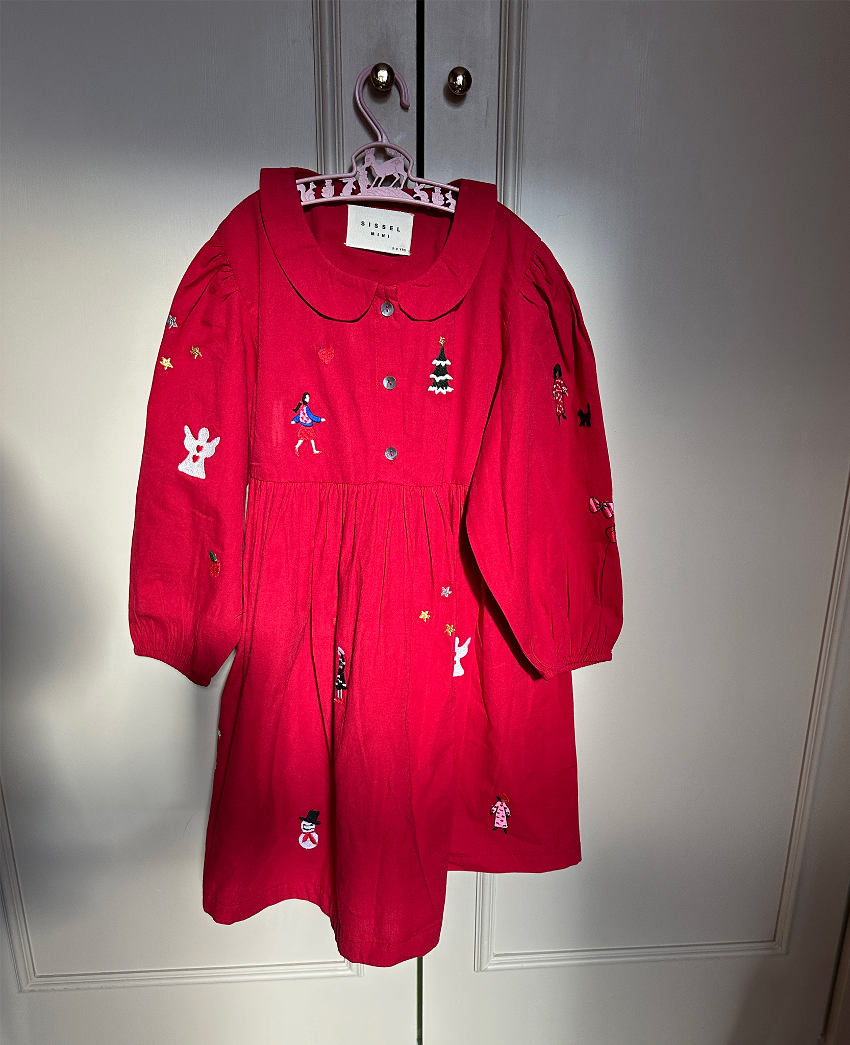 Sissel Edelbo - Kjole - Luna Mini - Chili Pepper - Billede 2