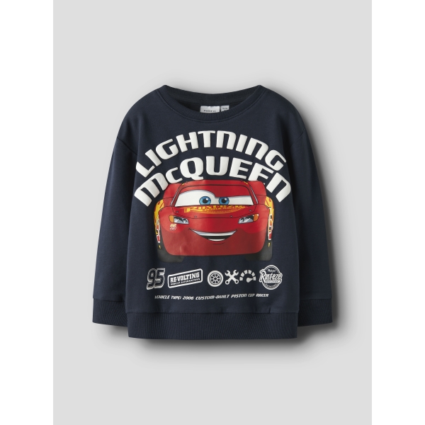 Name It - Sweatshirt - Osvaldo Cars - Navy Blazer