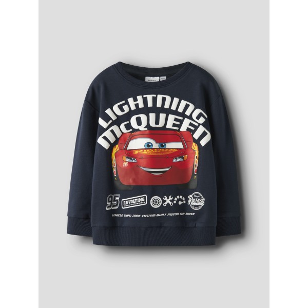 Name It - Sweatshirt - Osvaldo Cars - Navy Blazer