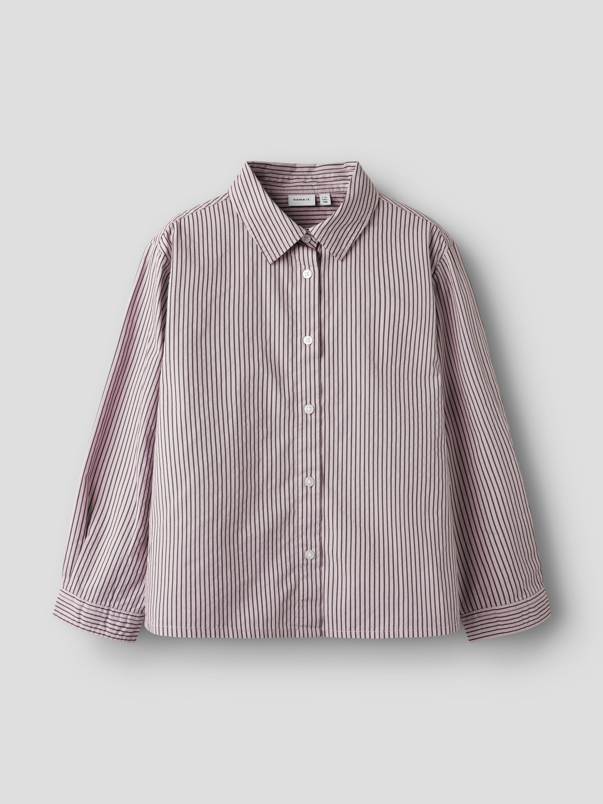 Name It - Skjorte - Svala - Keepsake Lilac Burgundy