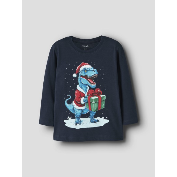 Name It - Jule Bluse - Vosmas - Navy Blazer Dino