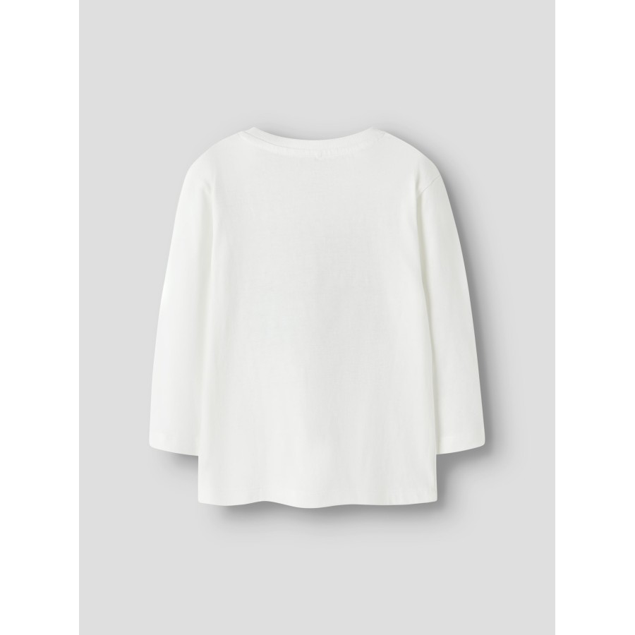 Name It - Jule Bluse - Vosmas - Cloud Dancer Santa - Billede 2