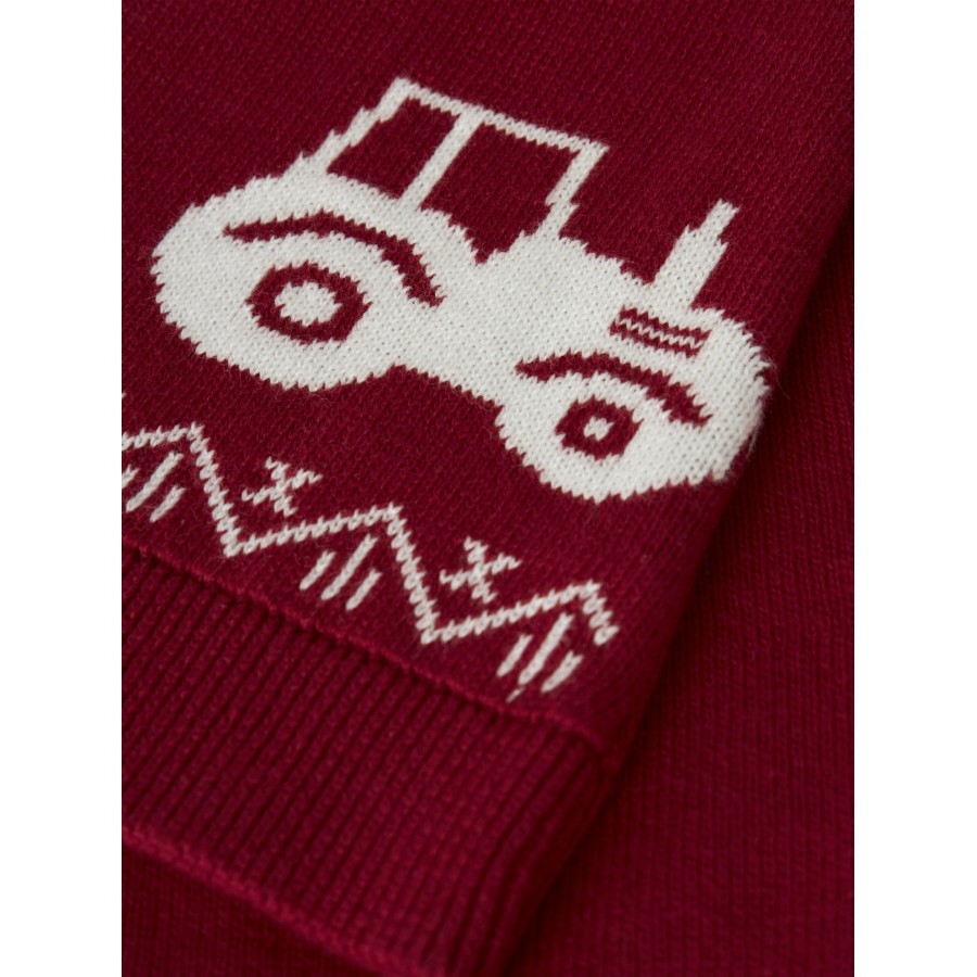 Name It - Nissehue - Rismas - Jester Red Traktor - Billede 3