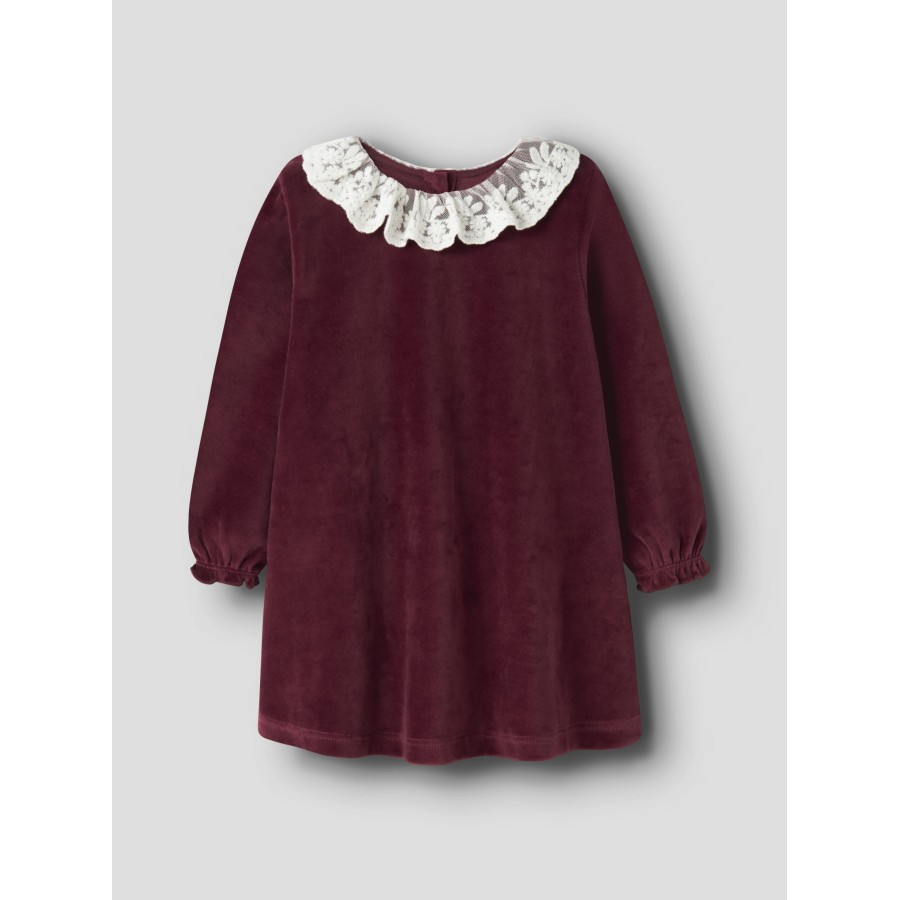 Name It - Jule Kjole - Roxy - Burgundy - Billede 4