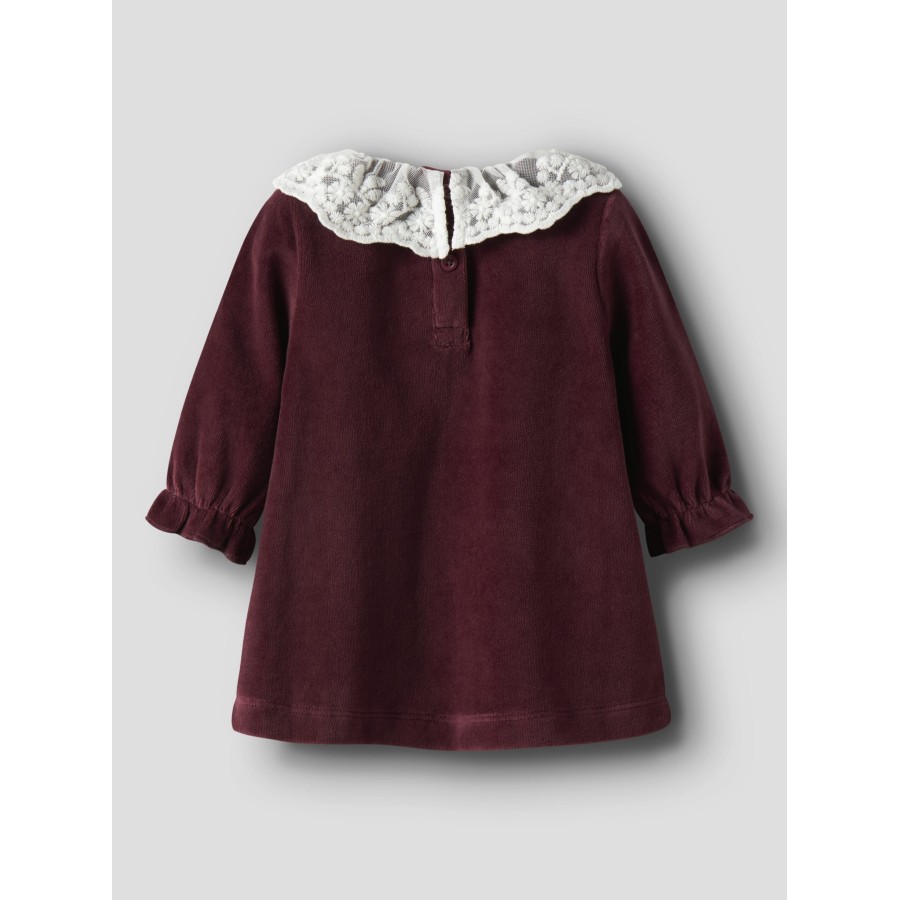 Name It - Jule Kjole - Roxy - Burgundy - Billede 3