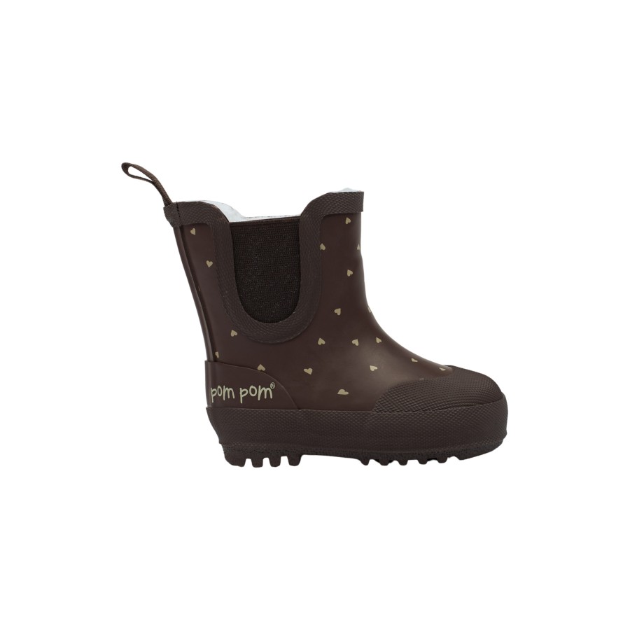 Pom Pom - Termo gummistøvle - Brook - Chocolate Heart - Billede 2
