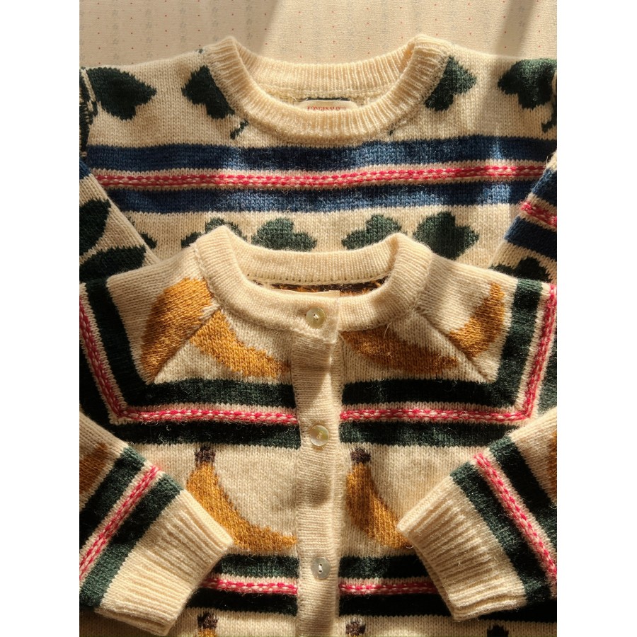 Konges Sløjd - Cardigan - Billi - Banana - Billede 5