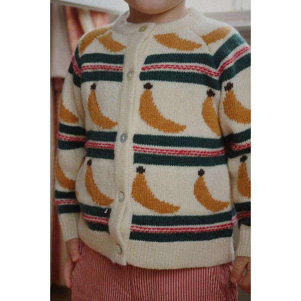 Konges Sløjd - Cardigan - Billi - Banana