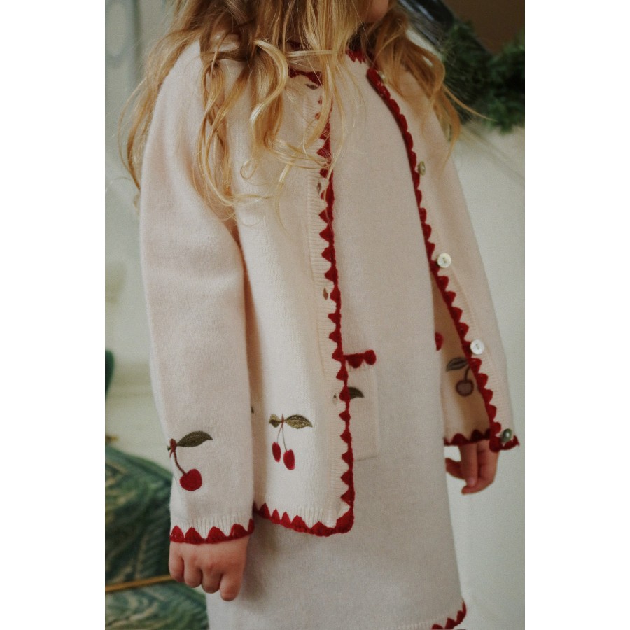 Konges Sløjd - Cardigan - Uld - Colette - Off White - Billede 4