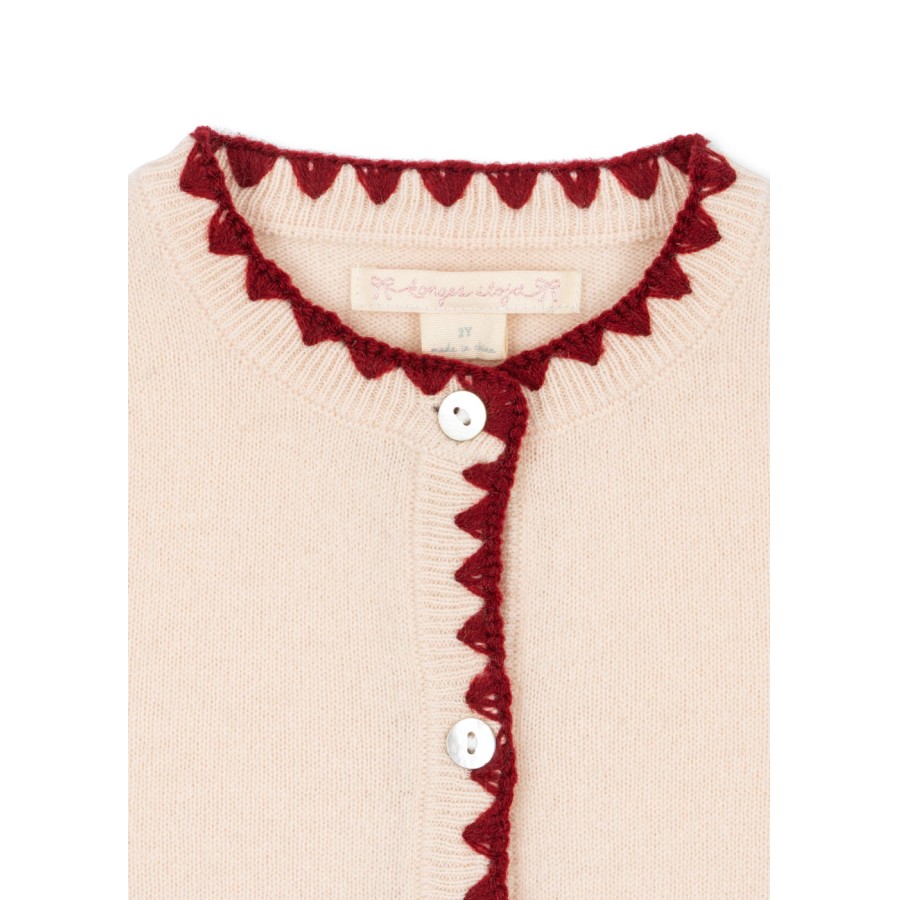 Konges Sløjd - Cardigan - Uld - Colette - Off White - Billede 3