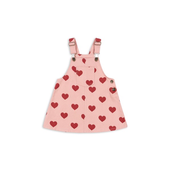 Konges Sløjd - Kjole Overall - Magot - Amour Glitter