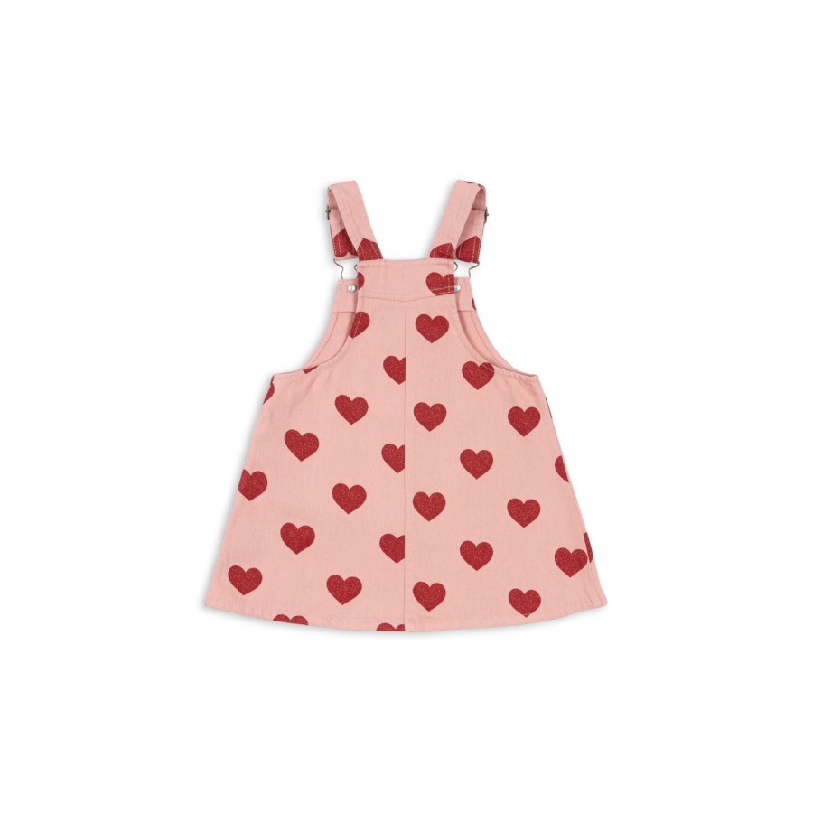 Konges Sløjd - Kjole Overall - Magot - Amour Glitter - Billede 2