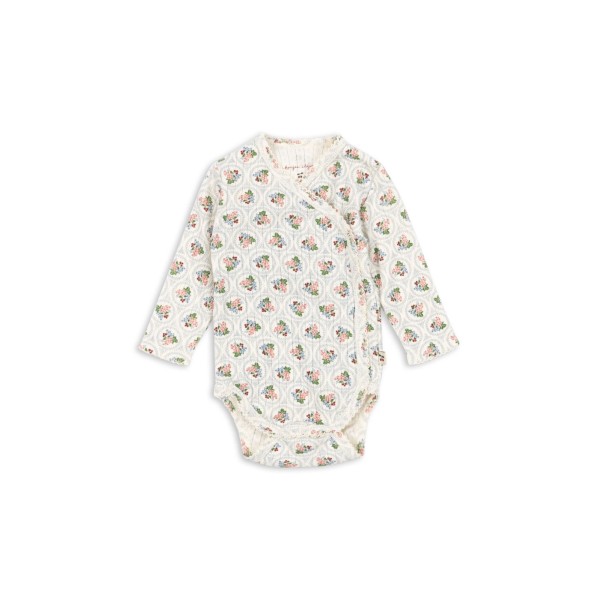 Konges Sløjd - Slå-om-body - Newborn - Minnie - Verona Blues