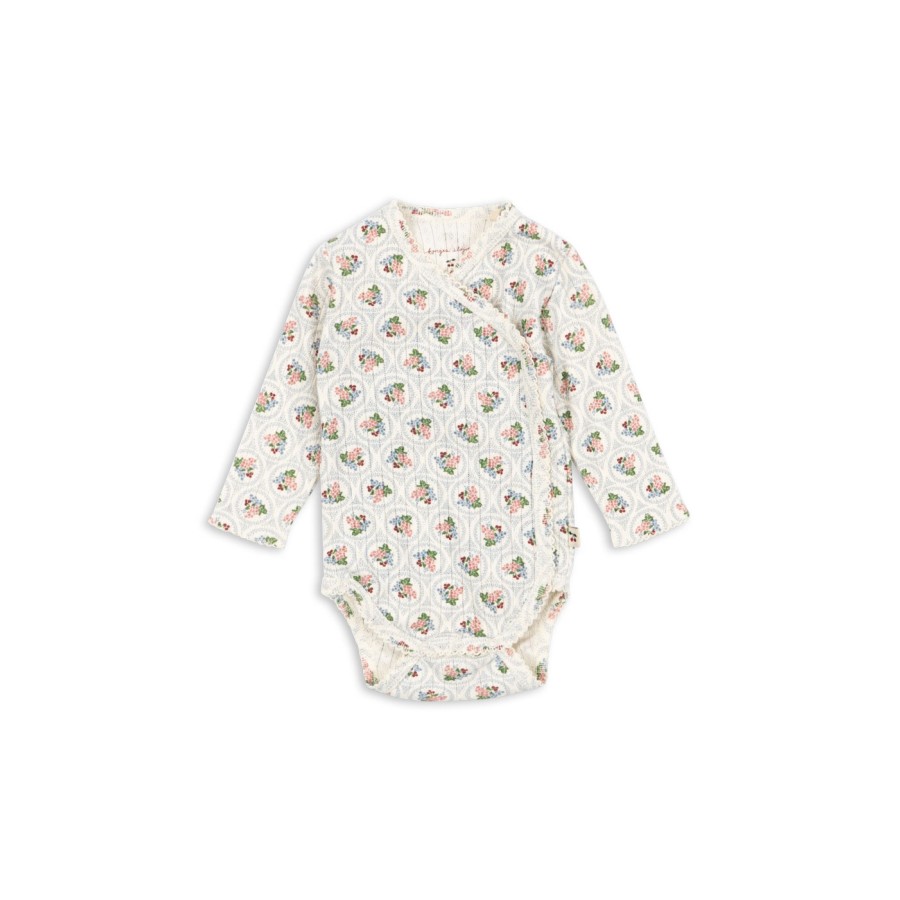Konges Sløjd - Slå-om-body - Newborn - Minnie - Verona Blues