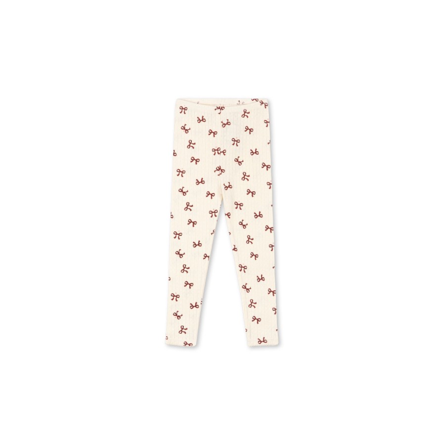 Konges Sløjd - Leggings - Minnie - Bow Rouge