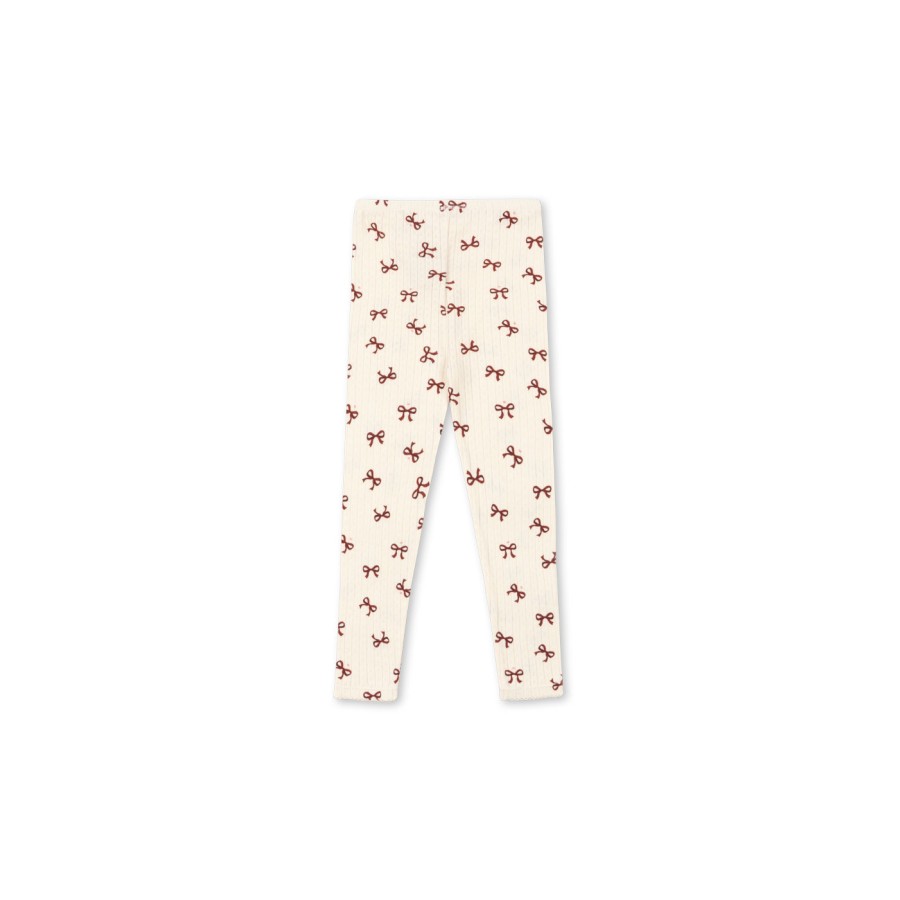 Konges Sløjd - Leggings - Minnie - Bow Rouge - Billede 2
