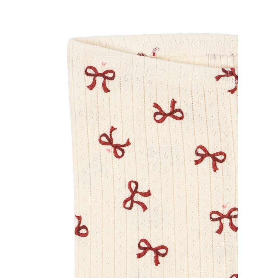 Konges Sløjd - Leggings - Minnie - Bow Rouge - Billede 3