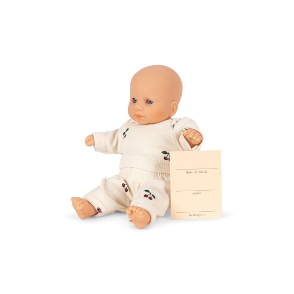 Konges Sløjd - Mini Dukke - My First Doll - Cherry AOP