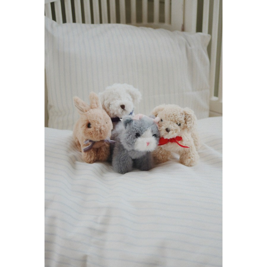 Konges Sløjd - Baby Animals - White Dog - Billede 3
