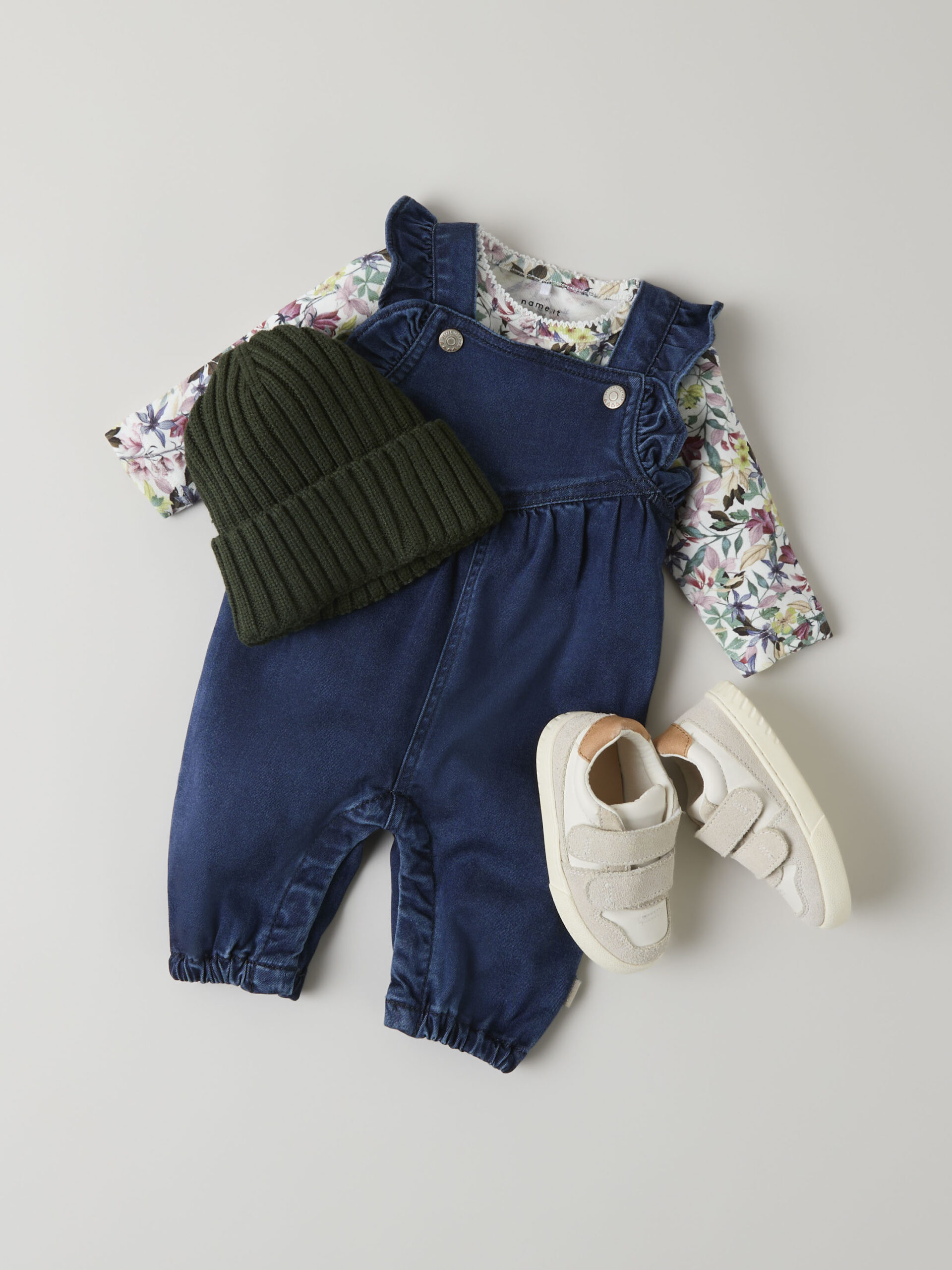 Name It - Overall - Tara - Dark Blue Denim - Billede 4