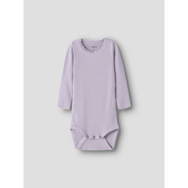 Name It - Body - Kab - Rib - Lavender Gray