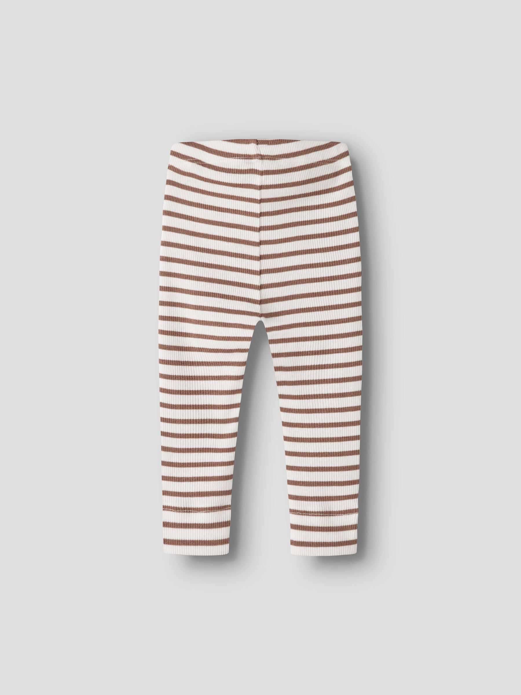 Name It - Leggings - Bani - Rib - Toasted Coconut - Billede 2