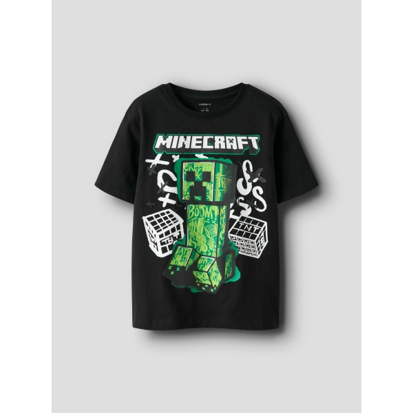 Minecraft t-shirt fra Name It