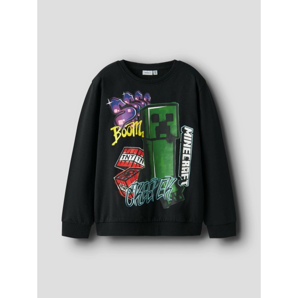 Sort Minecraft sweatshirt
