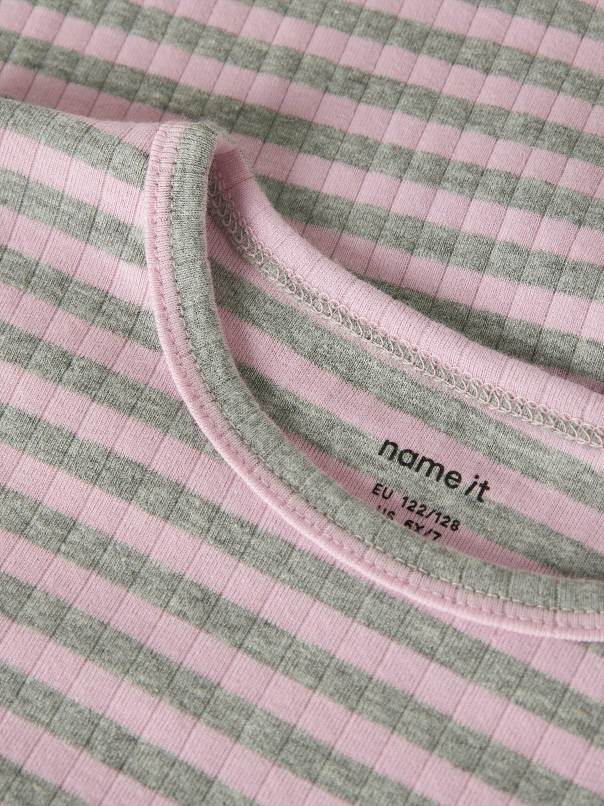 Name It - Bluse - Suraja - Pirouette Grey Melange - Billede 2