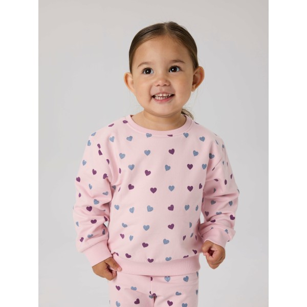Hjerte sweatshirt fra Name it