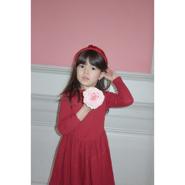 Konges Sløjd - Kjole - Minnie - Red Dahlia