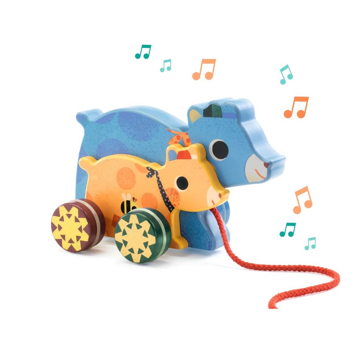 Djeco trækdyr med musik