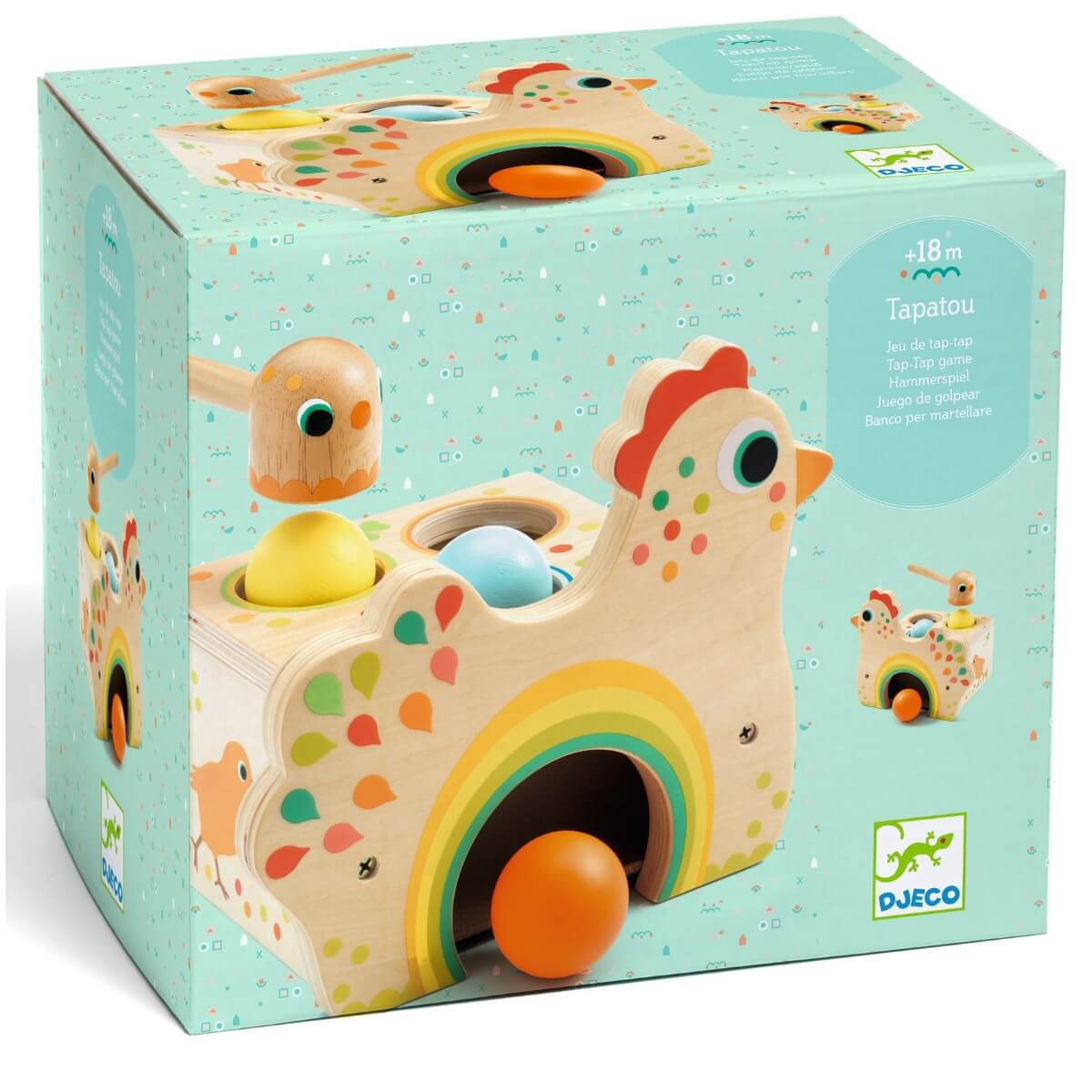Djeco - Hammerhøne - Tapatou - Billede 2