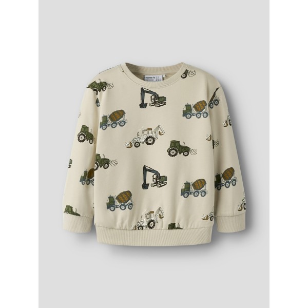 Drenge sweatshirt med maskiner