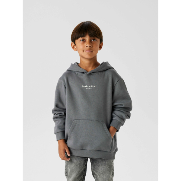 Name It - Hoodie - Brody - Lava Smoke