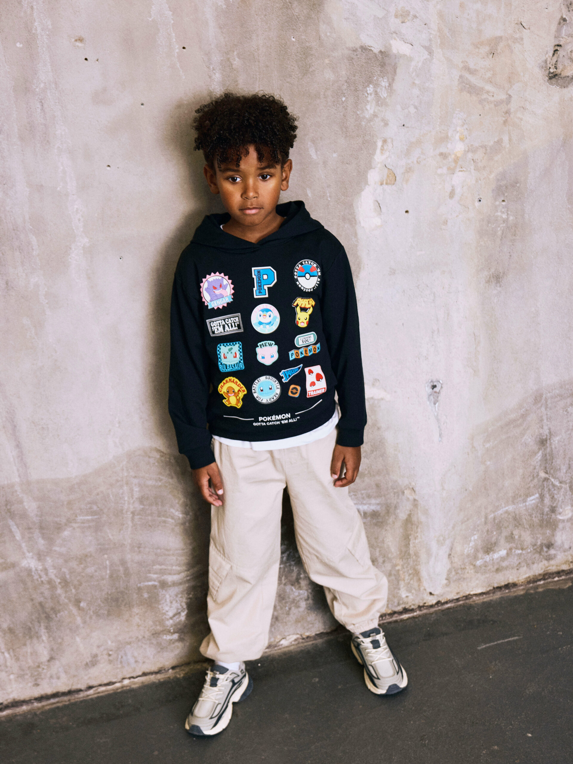 Name It - Hoodie - Jimm Pokemon - Black - Billede 2