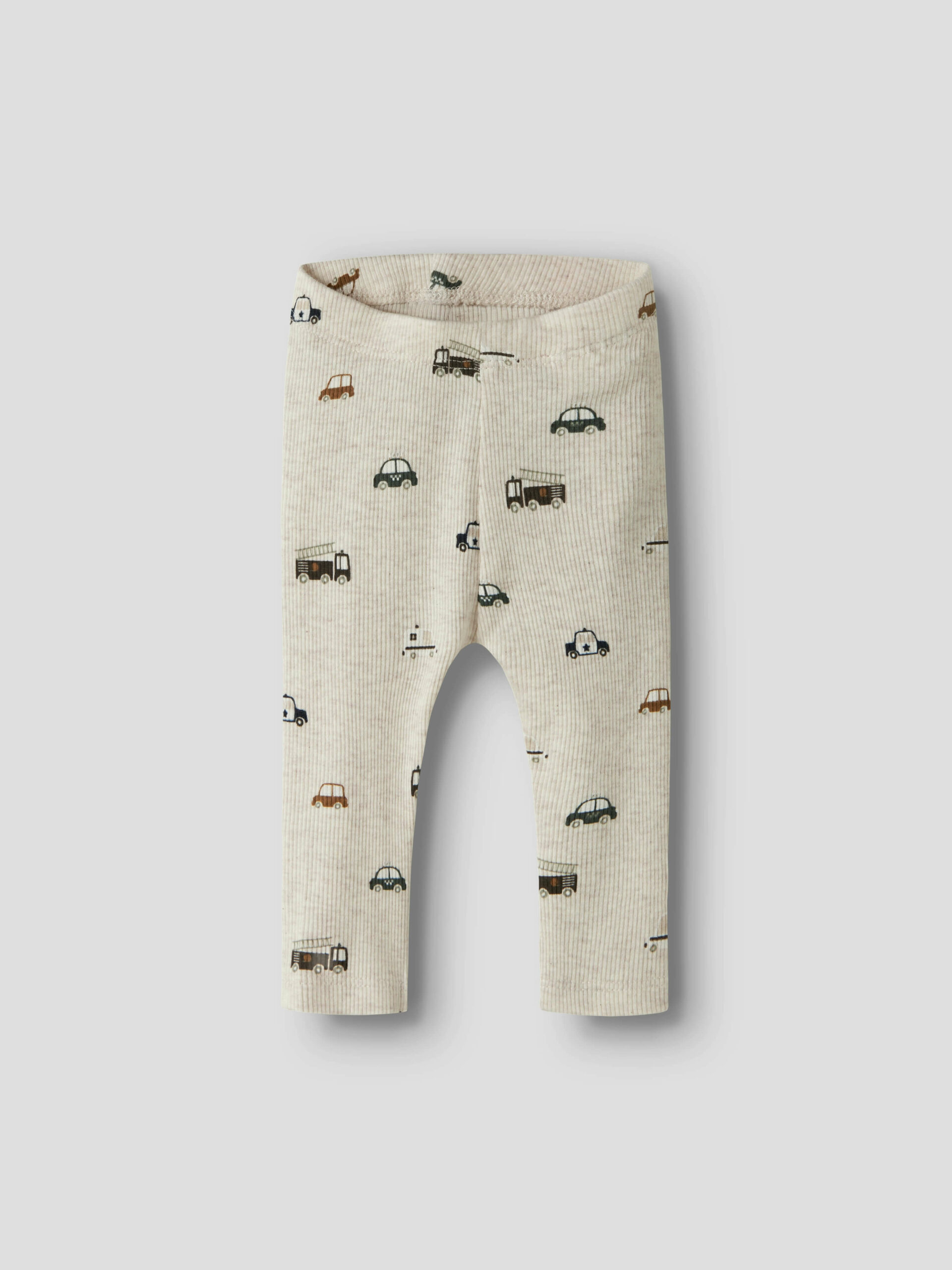 Name It rib leggings med køretøjer