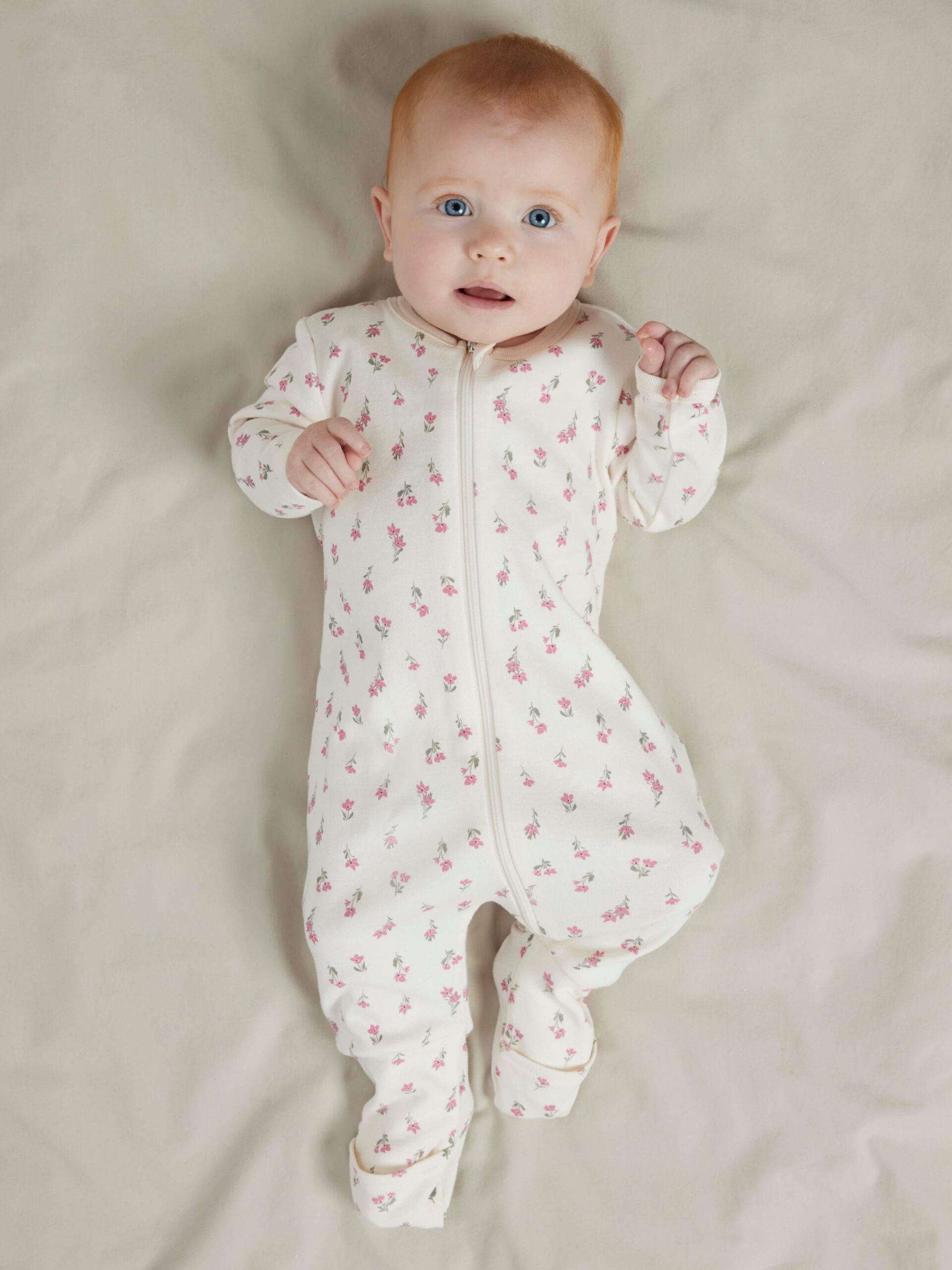 Name It - 2-pak - Natdragt - Flower - Jet Stream Lilac - Billede 4