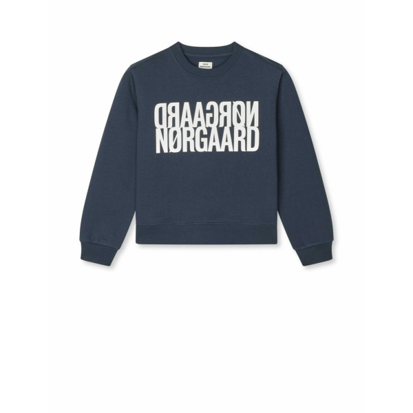 Mads Nørgaard sweatshirt i mørkeblå