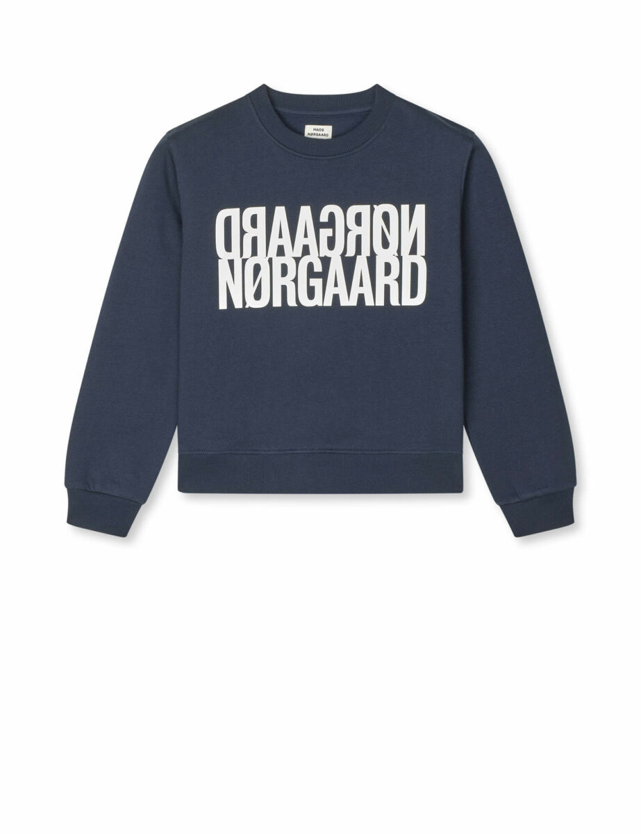 Mads Nørgaard sweatshirt i mørkeblå