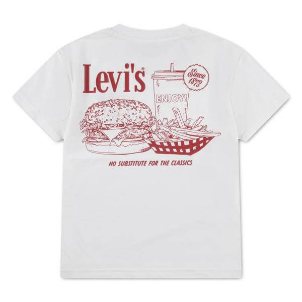 Levis t-shirt med burger