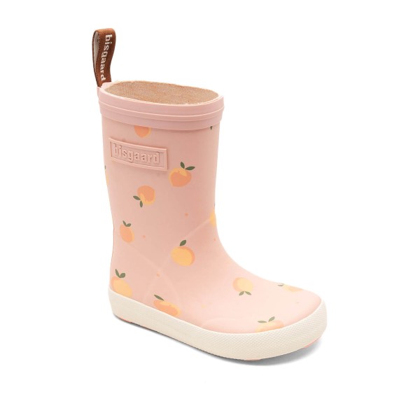 Bisgaard - Barfods Gummistøvle - 26, Peach Pop