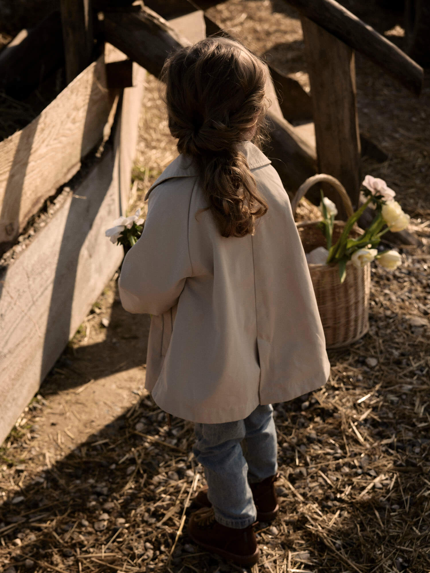 Trenchcoat til børn