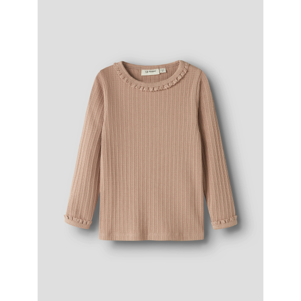 Lil Atelier bluse med blondekant