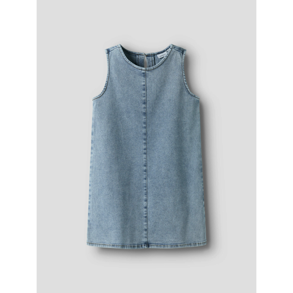 Kortærmet denim kjole fra Name It