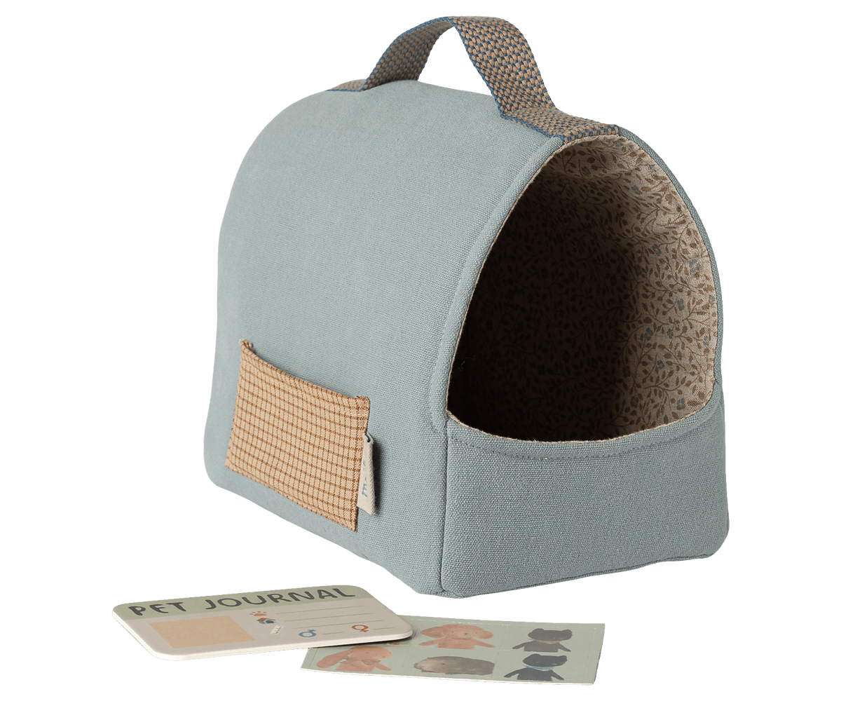 Maileg - Kæledyrstaske - Lille - Blå