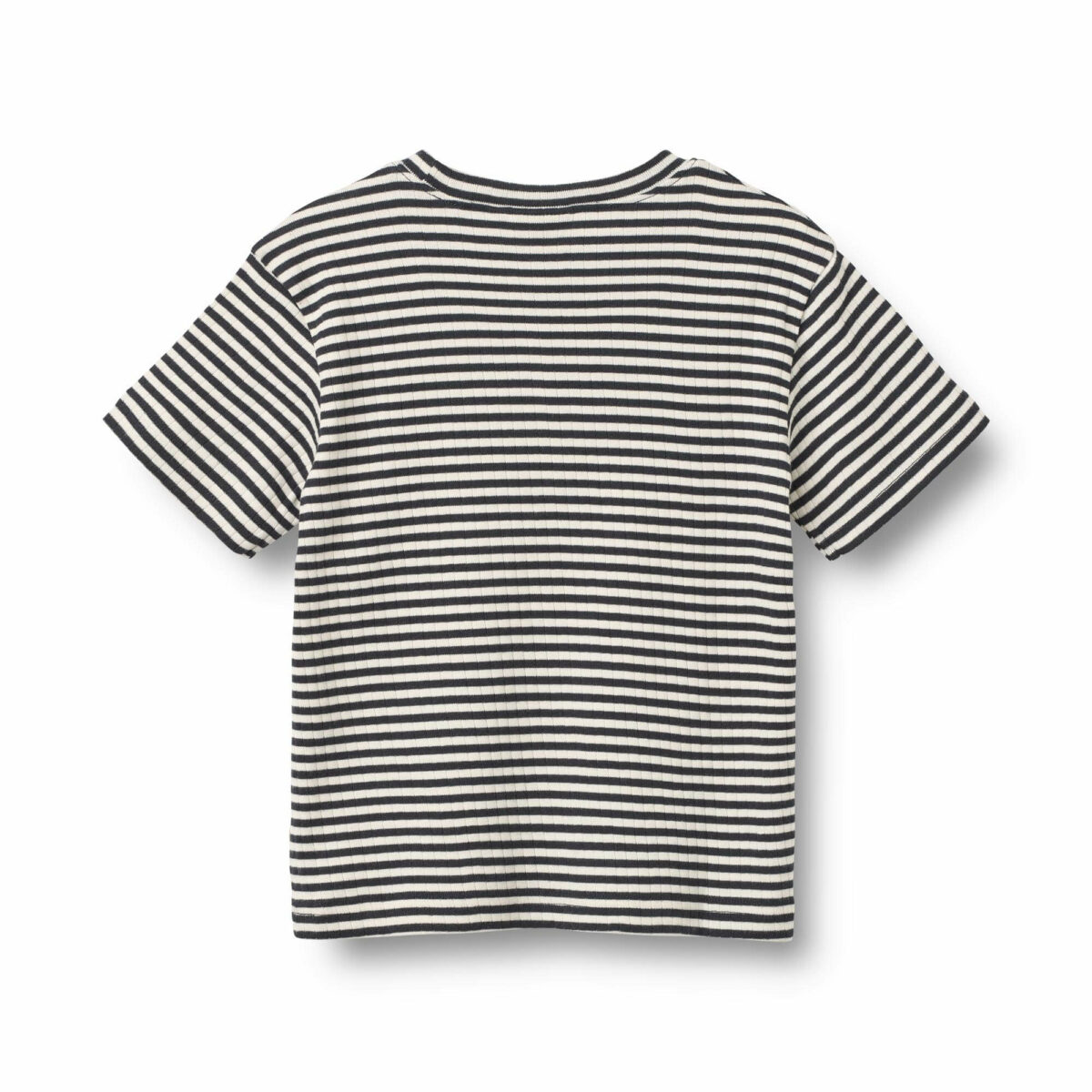 Wheat - Sæt - Short og T-shirt - Fabian - Navy Rib Stripe - Billede 4