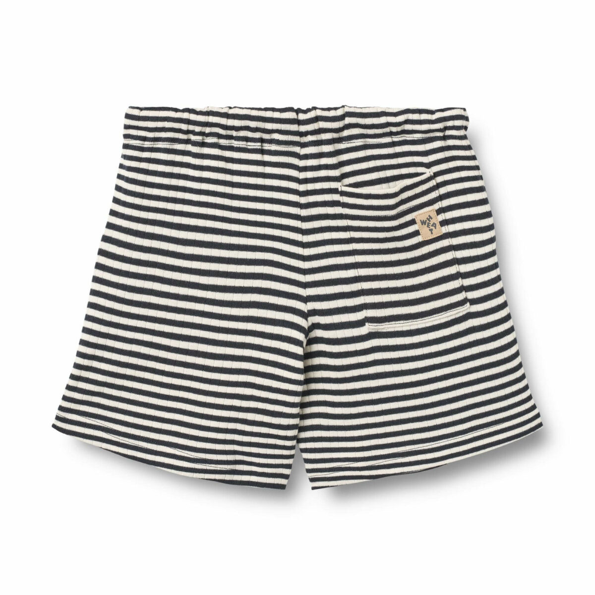 Wheat - Sæt - Short og T-shirt - Fabian - Navy Rib Stripe - Billede 2