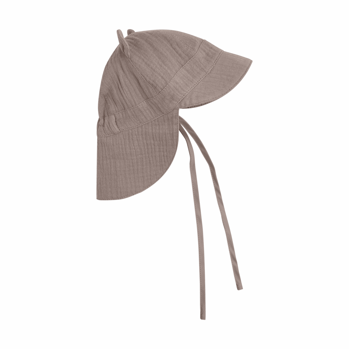 Huttelihut solhat med ører