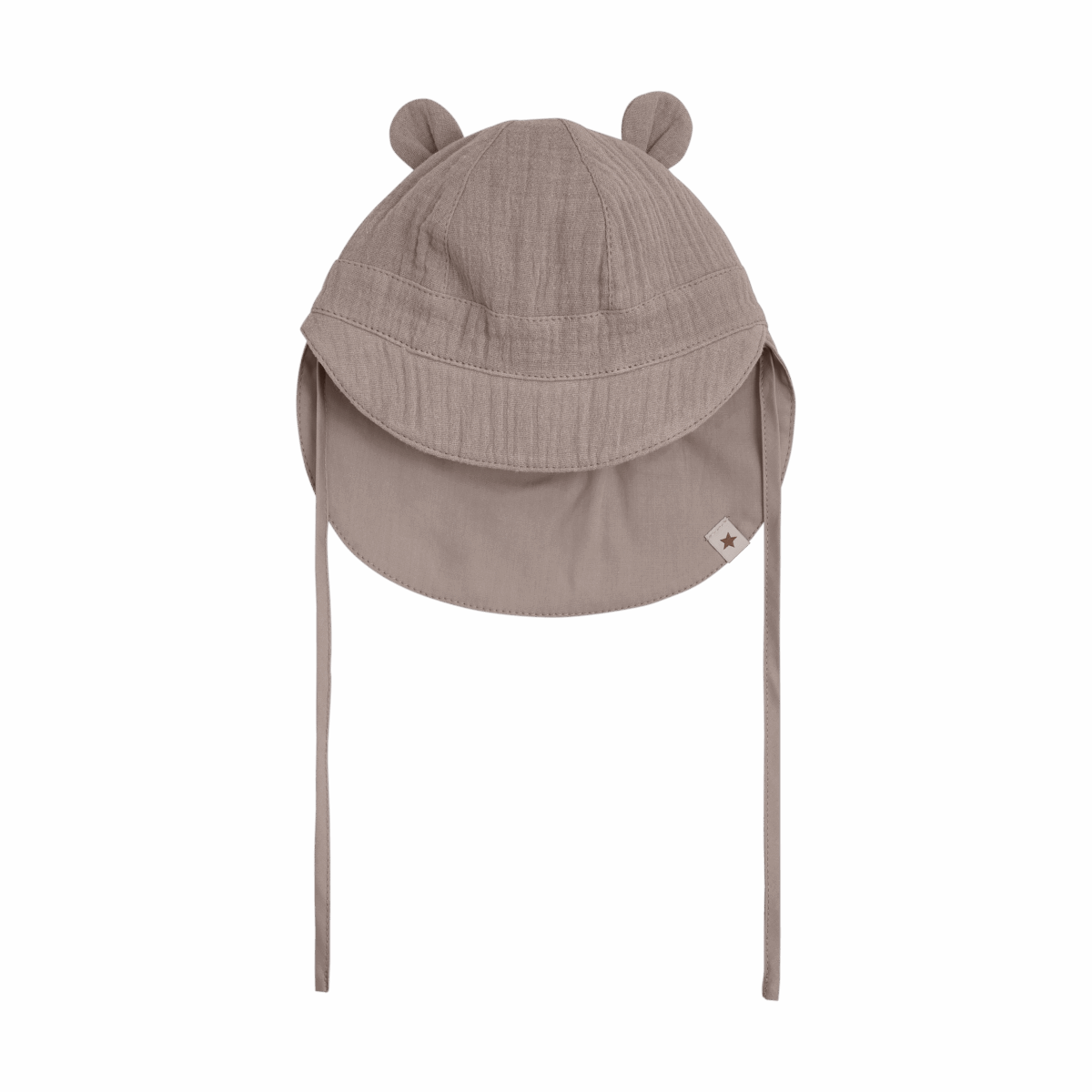 Huttelihut solhat med ører